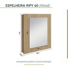 Conjunto Para Banheiro Lavatório Em Porcelanato Com Cuba Escu