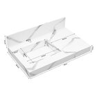 Conjunto Para Banheiro Lavatório Em Porcelanato Com Cuba Escu