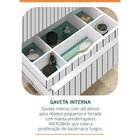 Conjunto Para Banheiro Lavatório Em Porcelanato Com Cuba Escu