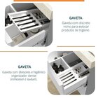 Conjunto Para Banheiro Lavatório Em Porcelanato Com Cuba Escu