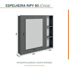 Conjunto Para Banheiro Lavatório Em Porcelanato Com Cuba Escu