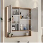 Conjunto Para Banheiro Lívia 80 Com Pés Espelheira - Fabribam