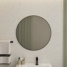 Conjunto Para Banheiro Luiza 60 Suspenso Espelho Redondo - Fa