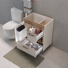 Conjunto Para Banheiro Mariana 60cm Com Pés Lavatório Jade -