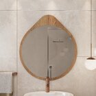 Conjunto Para Banheiro Milena 60 Suspenso Espelho Gota - Fabr