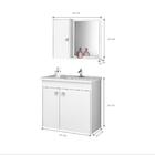 Conjunto Para Banheiro Monaco Branco