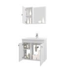 Conjunto Para Banheiro Monaco Branco