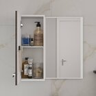 Conjunto Para Banheiro Pop 60 Com Pés - Fabribam Branco/amênd