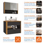 Conjunto Para Banheiro Santorini Com Cuba E Espelheira Canto