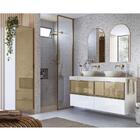 Conjunto Para Banheiro Sem Tampo Mdf Kali Cj15 Nicioli