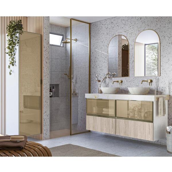 Conjunto Para Banheiro Sem Tampo Mdf Kali Cj15 Nicioli