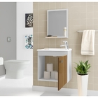 Conjunto Para Banheiro Siena Branco Ripado – Bechara Móveis