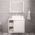 Conjunto Para Banheiro Suzano Branco