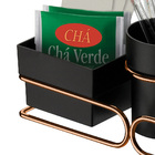 Conjunto Para Chá E Café Aço Rosé Gold E Preto 2251rg Future