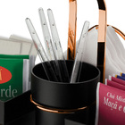 Conjunto Para Chá E Café Aço Rosé Gold E Preto 2251rg Future