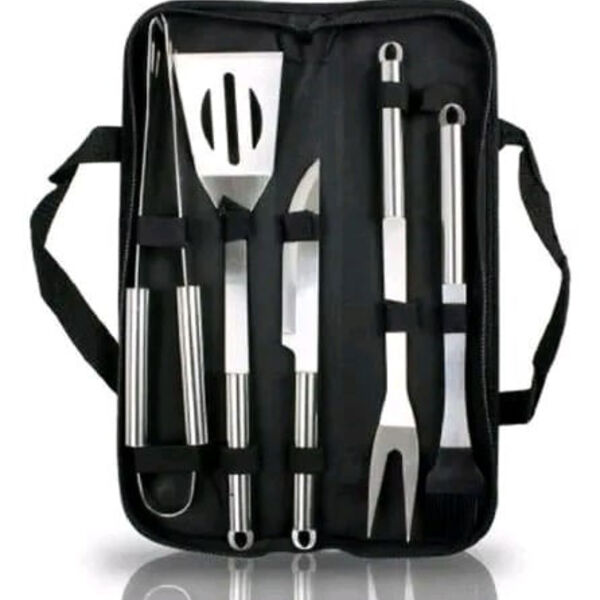 Conjunto Para Churrasco - 5 Peças - Top Rio