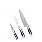 Conjunto Para Churrasco Com 3 Peças Aço Inox Starhouse Color