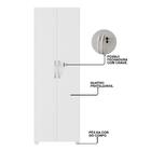 Conjunto Para Escritório 1 Mesa De Canto 2 Armários Altos Not