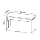 Conjunto Para Escritório 2 Mesas Operacionais 1450 Em Tambura