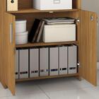 Conjunto Para Escritório 2 Peças Com Mesa E Armário Notável M