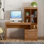 Conjunto Para Escritório 2 Peças Com Mesa E Armário Notável M