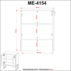Conjunto Para Escritório Armários E Gaveteiro Industrial Pret