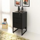 Conjunto Para Escritório Armários E Gaveteiro Industrial Pret