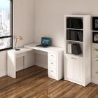 Conjunto Para Escritório Com Escrivaninha De Canto Me4101 E A