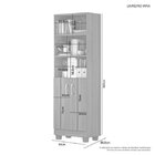 Conjunto Para Escritório Com Escrivaninha E Estante Livreiro