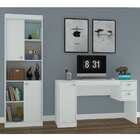 Conjunto Para Escritório Com Estante, Escrivaninha 1 Porta E