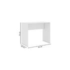 Conjunto Para Escritório Com Mesa E Organizador C/3 Nichos -