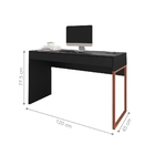 Conjunto Para Escritorio Cout Preto Cobre