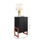 Conjunto Para Escritorio Cout Preto Cobre