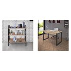 Conjunto Para Escritório Escrivaninha Office E Estante 3 Prat