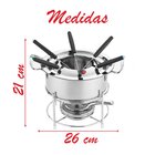 Conjunto Para Fondue 11 Peças Inox