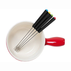 Conjunto Para Fondue Brinox 8 Peças Vermelho