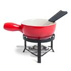 Conjunto Para Fondue Brinox 8 Peças Vermelho