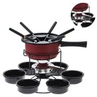 Conjunto Para Fondue Giratorio Aspen Vermelho Forma 807960/r