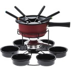 Conjunto Para Fondue Giratorio Aspen Vermelho Forma 807960/r