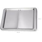 Conjunto Para Frios 3 Peças Átina Aço Inox Acrílico Brinox