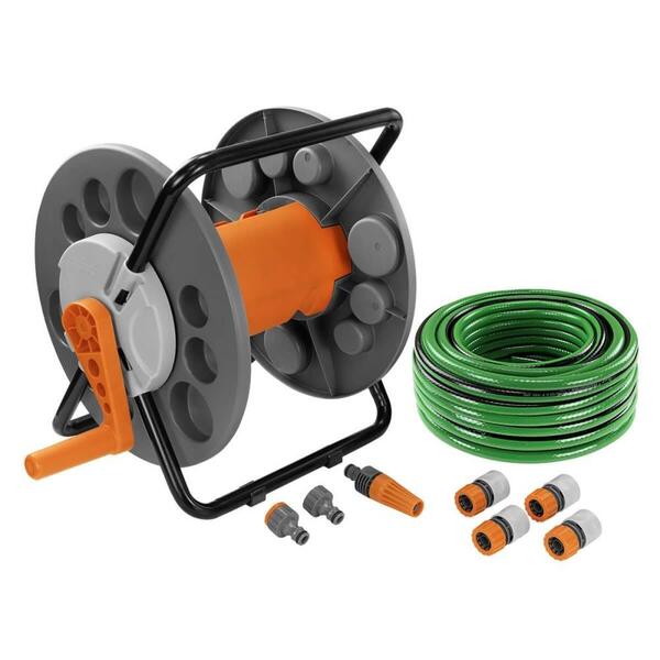 Conjunto Para Irrigação Tramontina 9 Peças Com Mangueira De 2