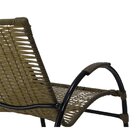 Conjunto Para Jardim 4 Cadeiras E Mesa De Centro Onix  Pequi