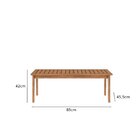 Conjunto Para Jardim 4 Peças 3 Poltronas 1 Mesa De Centro Fam