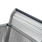 Conjunto para Jardim 5 Peças Aço e vime Compass Cinza Naterial