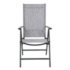 Conjunto para Jardim 8 Peças Alumínio Ovion Cinza Naterial