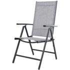 Conjunto para Jardim 8 Peças Alumínio Ovion Cinza Naterial