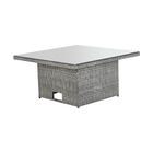 Conjunto para Jardim  Aluminio Davos 3 peças Cinza Naterial