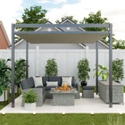 Conjunto para Jardim  Aluminio Davos 3 peças Cinza Naterial