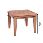 Conjunto Para Jardim Com 1 Sofá 2 Poltronas 1 Mesa De Centro