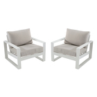 Conjunto para Jardim Las Vegas Alumínio 2 peças Naterial